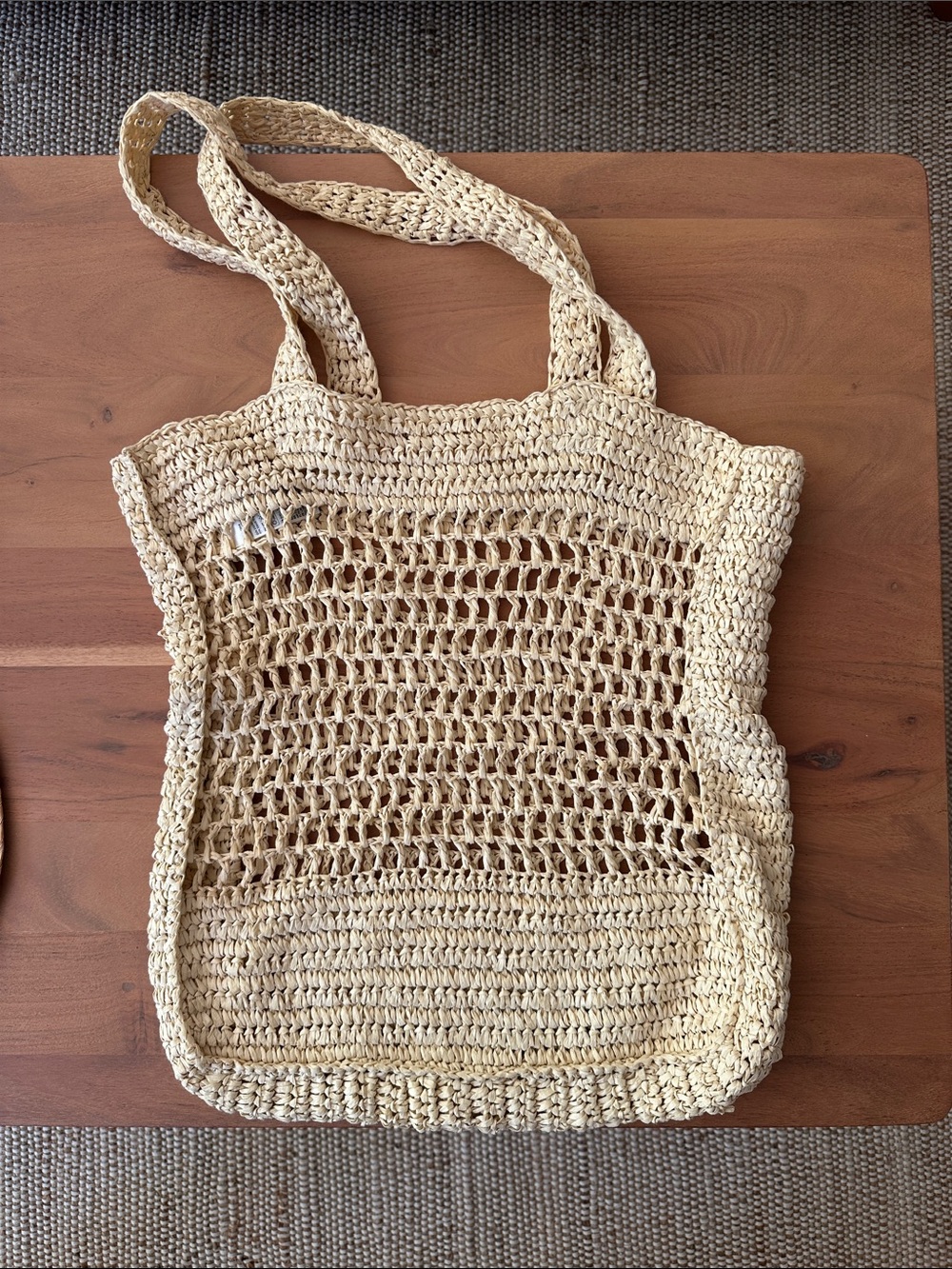 H&M Straw Beach Bag
